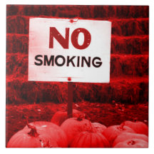 Calabazas no fumadoras - rojo