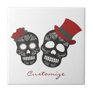 Azulejo Calaveras negras Duo Thunder_Cove