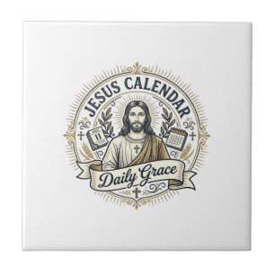 Azulejo Calendario de Jesús Gracia Diaria Calendario de Je