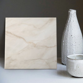 Azulejo Cálido Cream Elegance Faux Marble Luxury