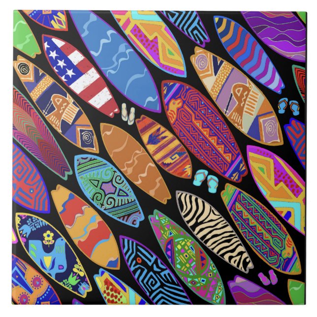 Azulejo California Coast Surfboards  (Frente)