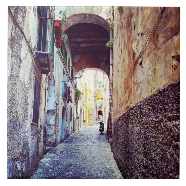 Azulejo Calle de Italia (grande) (Frente)