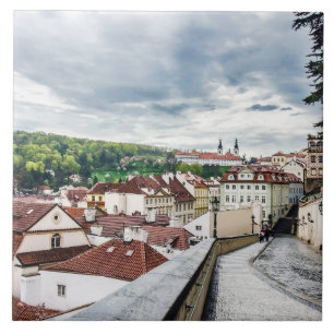 Azulejo Calle del centro de Praga