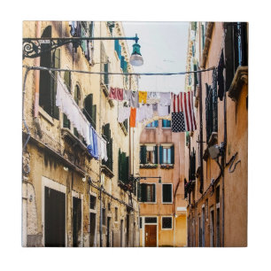 Azulejo Calle estrecha en Venecia