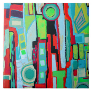 Azulejo Calle Nueva Orleans 6 x 6 Mosaico Cerámico