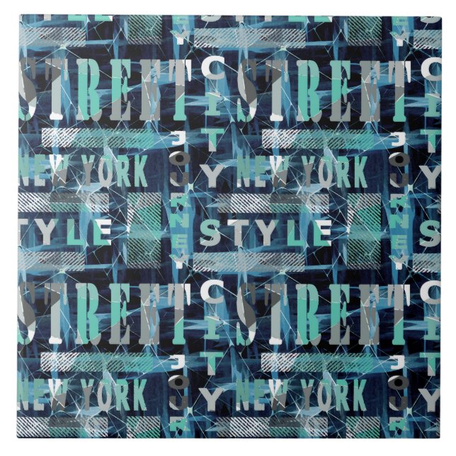 Azulejo Calle, Urbano. (Frente)