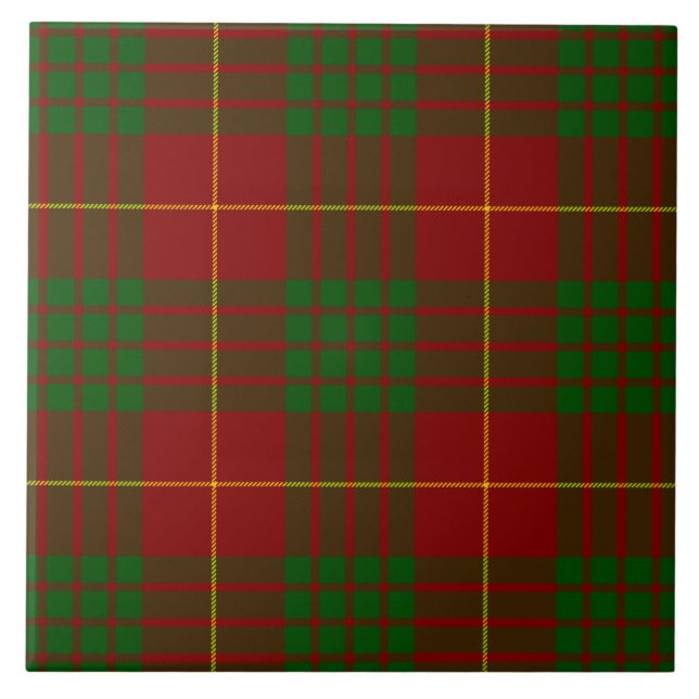 Azulejo Cameron tartan green (Frente)
