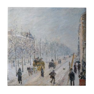 Azulejo Camille Pissarro - Boulevares exteriores, efecto n