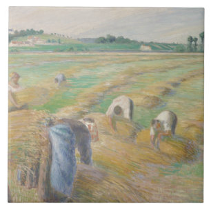 Azulejo Camille Pissarro - La cosecha