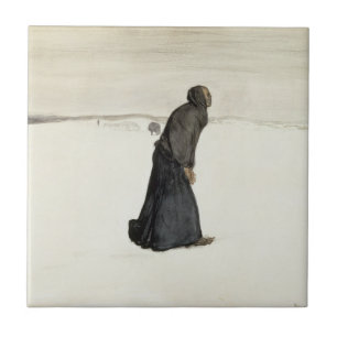 Azulejo Caminata de la Muerte (por Magnus Enckell)