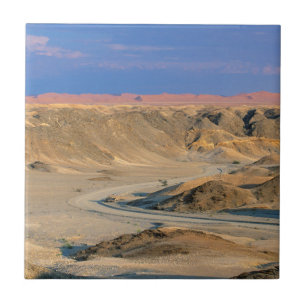 Azulejo Camino a casa a través del desierto, Namib-Naukluf