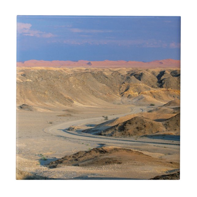 Azulejo Camino A Homeb A Través Del Desierto, Namib-Nauklu (Frente)