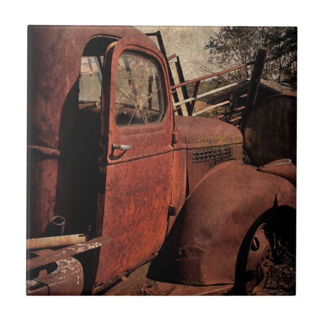 Azulejo Camión abandonado (Frente)