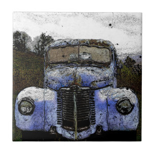 Azulejo Camión de época