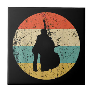 Azulejo Camisas traseras - Música retro vintage