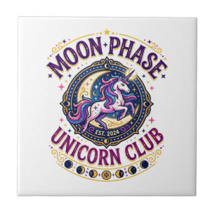 Azulejo Camiseta comercial del club de unicornios Unicorn