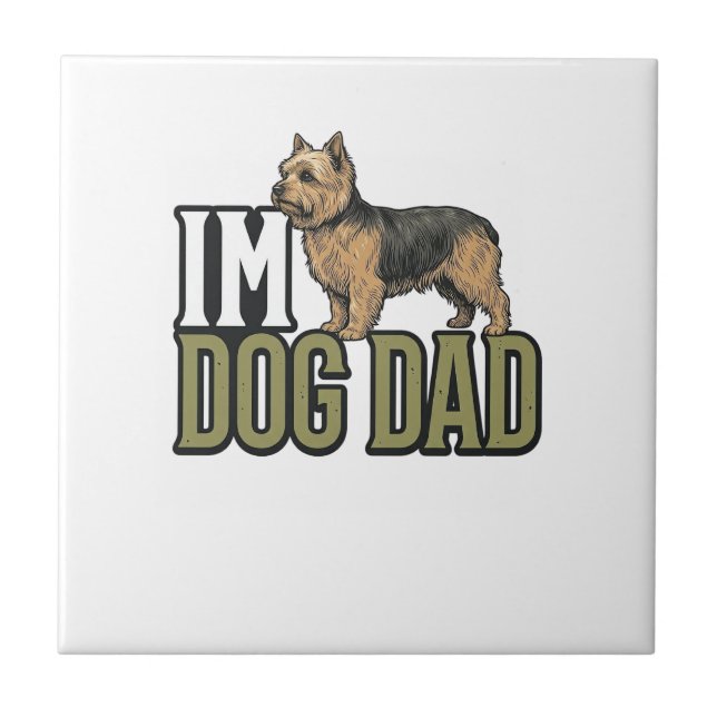 Azulejo Camiseta de diseño de grabado de terrier de perro  (Frente)