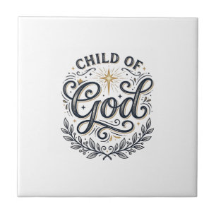 Azulejo Camiseta De Diseño De Grabado Vintage Hijo De Dios