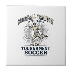 Azulejo Camiseta de jugador de torneo de la Academia de Fú