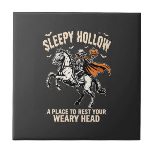 Azulejo Camiseta del jinete sin cabeza Sleepy Hollow Hallo