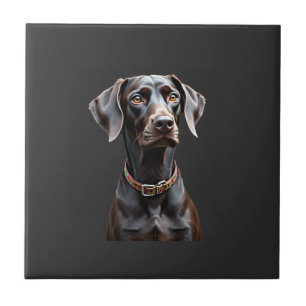 Azulejo Camiseta Divertida Para Amantes De Perros Pointer
