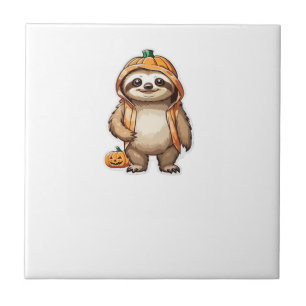 Azulejo Camiseta esencial de Slothster de Halloween