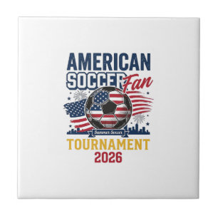 Azulejo Camiseta Vintage Torneo de Fútbol Americano 2026