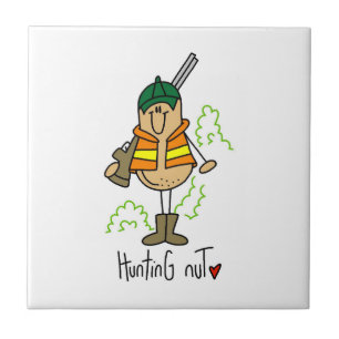 Azulejo Camisetas y regalos para cazadores de nueces