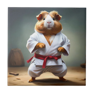 Azulejo **"Campeón de Karate: El Cuy Sin Miedo"**