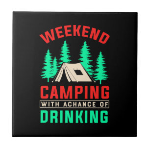 Azulejo Camping de fin de semana con una oportunidad de be