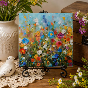 Azulejo Campo de Flores Silvestres