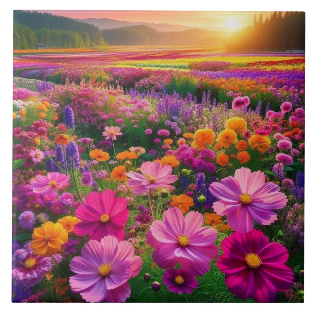 Azulejo Campo de la radiación (Frente)