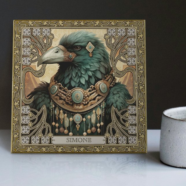 Azulejo Campo de nombre personalizado de animal de aguardi (Subido por el creador)