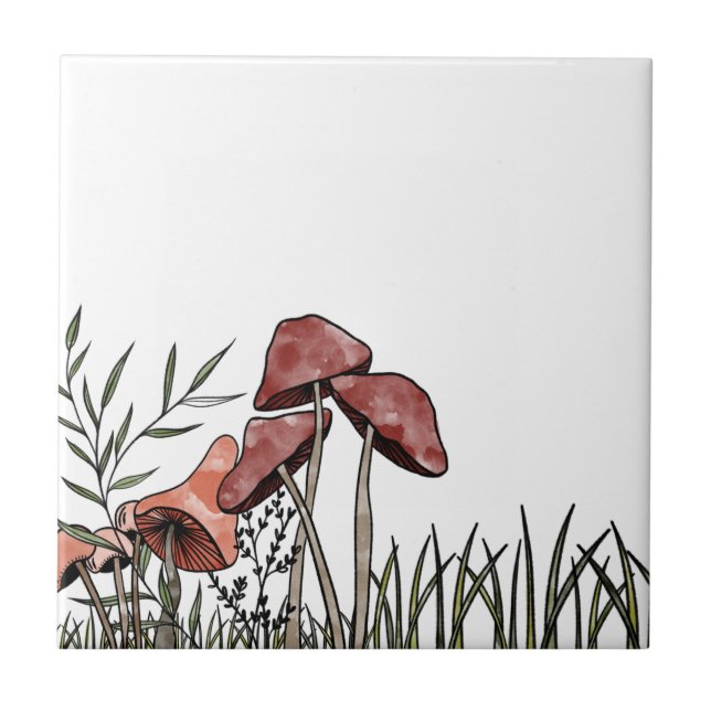 Azulejo Campo Mushroom (Frente)