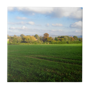 Azulejo Campo otoño inglés - Cerámica personalizada