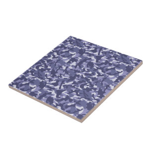 Azulejo Camuflaje Navy Púrpura