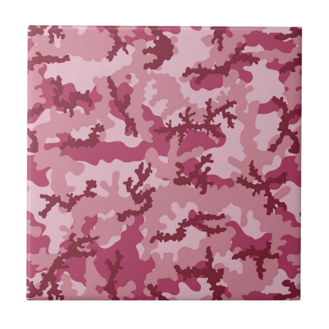 Azulejo Camuflaje rosa (Frente)