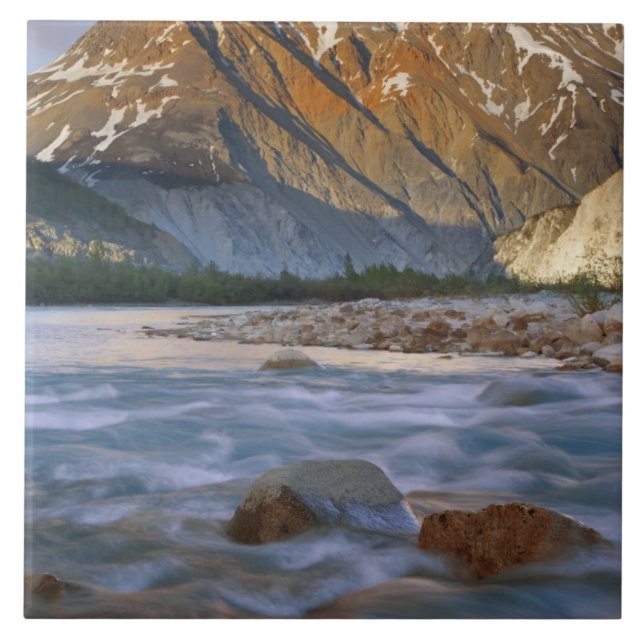 Azulejo Canadá, Columbia Británica, Valle del Río Alsek. (Frente)