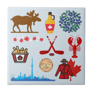 Azulejo Canadá Diversión