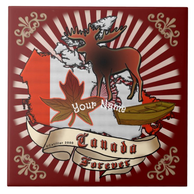 Azulejo Canadá Forever Tile (Frente)