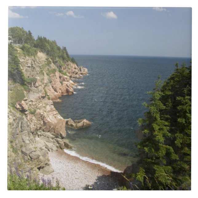 Azulejo Canadá, Nueva Escocia, Isla de Cabo Breton, Cabot (Frente)
