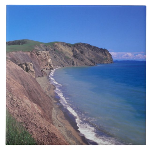 Azulejo Canadá, Quebec, Islas de la Magdalena, Cabo Alrigh (Frente)