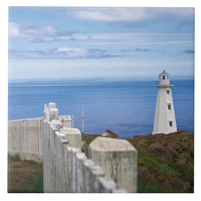 Azulejo Canadá, Terranova y Cabo Spear National 3 (Frente)