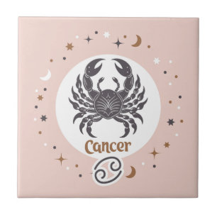 Azulejo Cáncer de Rótulo zodiaco