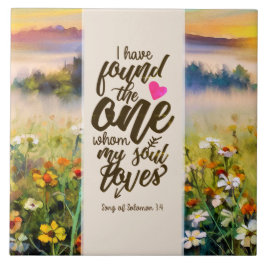 Azulejo Canción de Salomón 3:4 He encontrado la Biblia Uno