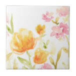 Azulejo Canción floral I<br><div class="desc">Canción floral I por June Erica Vess</div>