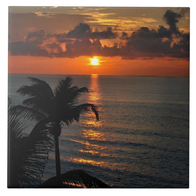 Azulejo Cancun Sunset (Frente)