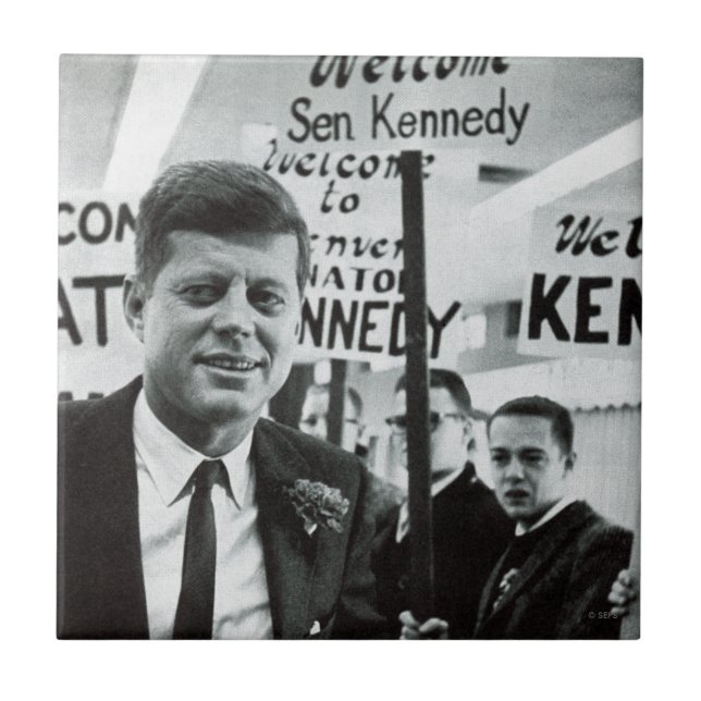 Azulejo Candidato Kennedy (Frente)