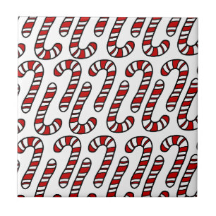 Azulejo Candy Canes