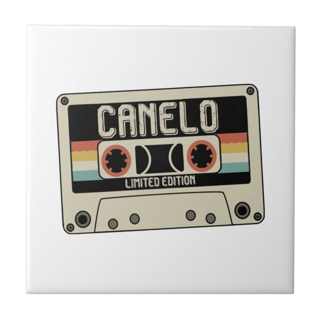Azulejo Canelo - Edición Limitada - Estilo Vintage  (Frente)